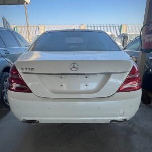 صدام خلفي  مرسيدس S-Class 2013