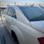 صدام خلفي  مرسيدس S-Class 2013