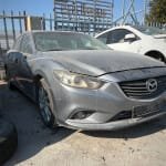  صدام خلفي مازدا 6 2015