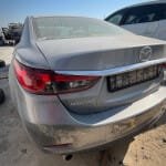  صدام خلفي مازدا 6 2015